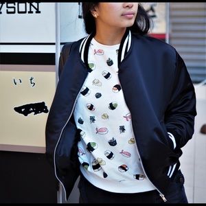 Sushi Graphic Sweatshirt